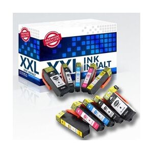 33 XL VAR Expression XP-830 4x 33 XL BK kompatibel (3351) (4x Patronen XL BK (schwarz))
