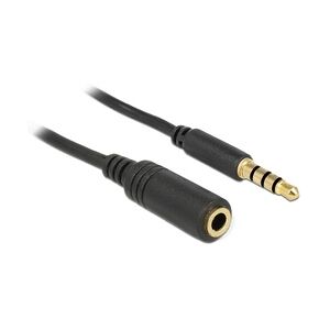 DeLock 84668 Audio-Kabel 3 m 3.5mm Schwarz