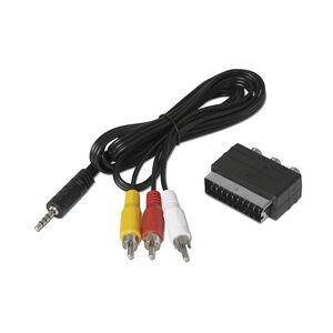 TechniSat 0000/3649 Videokabel-Adapter RCA 3 x RCA Schwarz