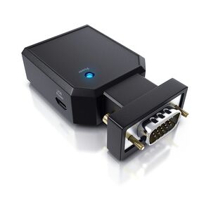 CSL 1080p VGA zu HDMI Video-/Audio Konverter, VGA & 3,5mm-Klinke zu HDMI Typ A