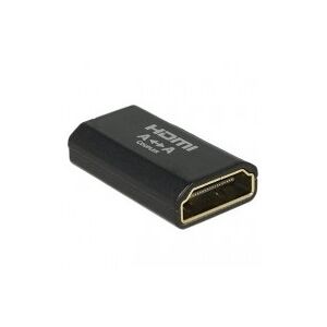 DeLock adapter HDMI F ->HDMI High Speed with Ethernet 4k Adapter Digital/Display/Video