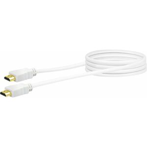 Schwaiger - hdmi® Anschlusskabel HDM0150 042 weiß, 1,5m, 2x hdmi HDMI-Kabel & Stecker