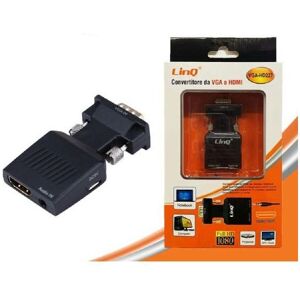 TRADE SHOP TRAESIO Video adapter vga männlich auf hdmi weiblich audio VGA-HD227