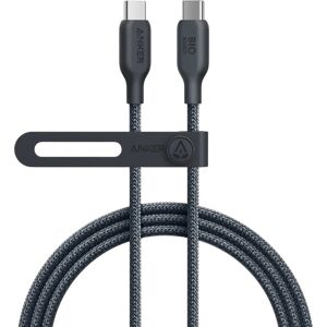 Anker 543 USB-C auf USB-C Kabel (Bio-Nylon) 3ft / Phantom Black