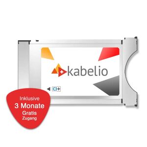 Kabelio CI+ Zugangsmodul inkl. 3 Monate Gratis-Zugang für SAT