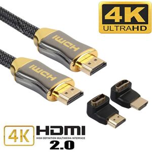 Computer Gadgets 2.0 Hd 4k*2k-Kabel + 270 90-Grad-Hdmi-Adapter Für Lcd-Dvd-Hdtv