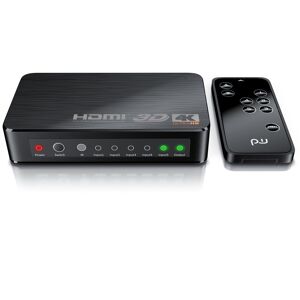 Primewire Ultra HD 4k 5-Port HDMI Umschalter inkl. Fernbedienung 5x HDMI IN / 1x HDMI OUT