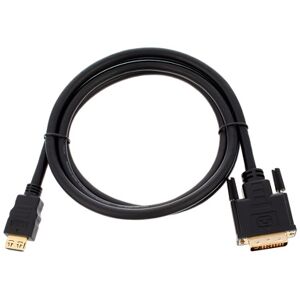 PureLink PI3000-005 HDMI/DVI Cable 0.5m Schwarz