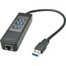 Lindy 43176 USB 3.0 Hub / Ethernet Konverter