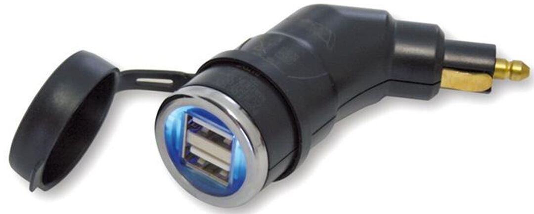 Booster BMW Doppel-USB Stecker Schwarz Einheitsgröße