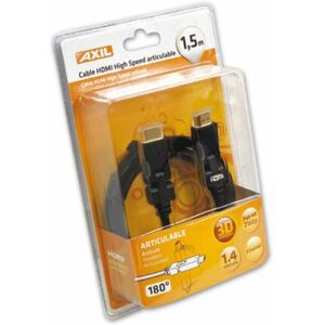 HDMI-kabel Axil 1,5 m Sort Han-stik/Han-stik