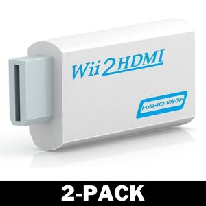Delivast Wii til HDMI-adapter, 1080p Full-HD Nintendo