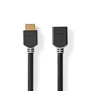 Nedis High Speed ​​HDMI ™ kabel med Ethernet   HDMI™ Stik   HDMI ™ -udgang   8K@60Hz   eARC   48 Gbps   1.00 m   Runde   PVC   Antracit   Box
