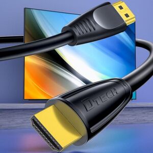 DTECH HDMI 2.0 HD Connection Cable 4K 60Hz Computer TV Connection Cable, Length: 15m