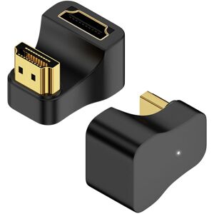 Shoppo Marte A8K-16 8K HDMI Male to HDMI Female U-bend Adapter