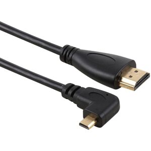 Shoppo Marte 50cm 4K HDMI Male to Micro HDMI Right Angled Male Gold-plated Connector Adapter Cable