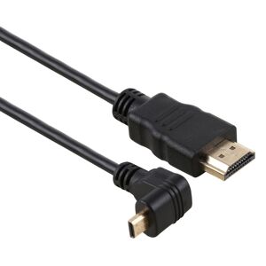 Shoppo Marte 30cm 4K HDMI Male to Micro HDMI Reverse Angled Male Gold-plated Connector Adapter Cable
