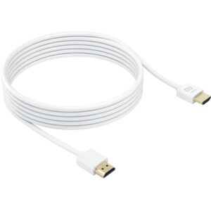 Original Xiaomi 4K HD HDMI Data Cable TV Video Cable with 24K Gold-plated Plug, Support 3D, Length: 3m(White)