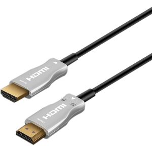 HDMI-kabel Aisens A148-0380 Sort Sort/Grå 50 m