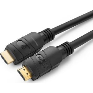 MicroConnect 4k Hdmi Kabel, 15m, Sort