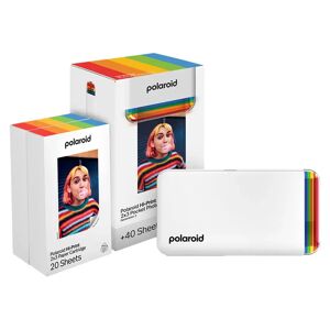 Polaroid Hi-Print Gen. 2 Everything Box m. Mobil Fotoprinter & 40 stk. Fotopapir - Hvid