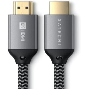 Satechi Ultra High Speed 8K HDMI til HDMI 2m - Grå / Sort