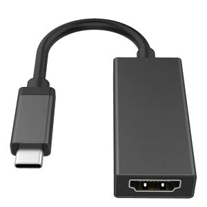 Smartline USB-C til HDMI 4K Display Adapter - Sort