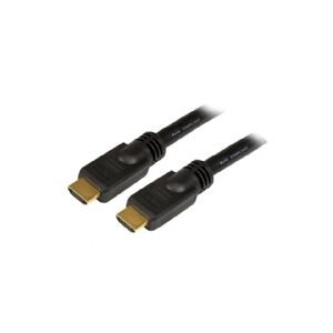 StarTech.com 7m High Speed HDMI Cable - Ultra HD 4k x 2k HDMI Cable - HDMI to HDMI M/M - 7 meter HDMI 1.4 Cable - Audio/Video Gold-Plated (HDMM7M) - HDMI-kabel - HDMI han til HDMI han - 7 m - sort