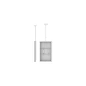 SMS Safe Brackets SMS Smart Media Solutions 703-008-4, Kabinet, Hvid, Aluminium, Rustfrit stål, Loft, 400 x 400 mm, 139,7 cm (55)