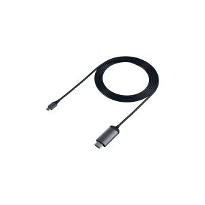 Satechi ST-CHDMIM - Video/audiokabel - 24 pin USB-C han til HDMI han - 1.83 m - space grey - 4K support