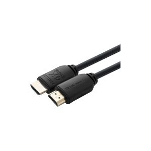 MicroConnect - Ultra High Speed - HDMI-kabel med Ethernet - HDMI han til HDMI han - 7.5 m - tripel-afskærmet - sort - Dolby DTS-HD Master Audio support, Dolby TrueHD support, 4K60Hz (4096 x 2160) support