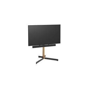 Vogels Vogel's Comfort TVS 3695 - Stativ - for LCD TV - træ, stål - sort, eg - skærmstørrelse: 40-77 - gulvstående