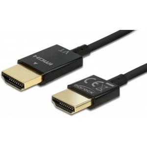 Delock Slim Hdmi Kabel - 4k/60hz - Sort - 1 M