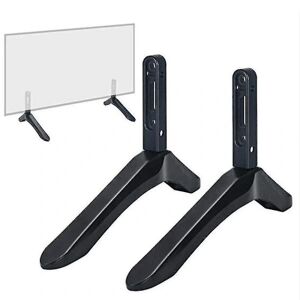 Universal tv-stativ basemonteret metal tv-beslag bordholder til 32-65 tommer tv-hy