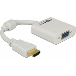 DeLOCK Hdmi - Vga-Adapter, Hvid