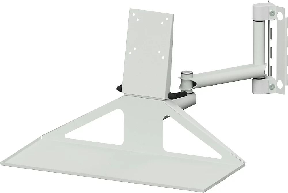 ANKE Brazo articulado para mesas de trabajo de altura regulable eléctricamente LIFT, con soporte para monitor, para mesa de trabajo LIFT