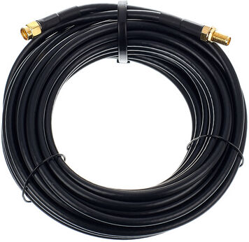 pro snake RP-SMA Antenna Cable 10m Negro