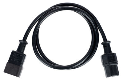 Stairville IEC Patch Cable 1,0m 1,0mm² Negro
