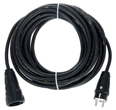 Stairville Power Cable 10m 1,5mm² Negro