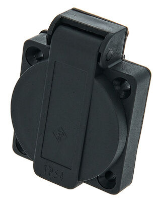 PCE 1020-5s Safety Socket BS Negro