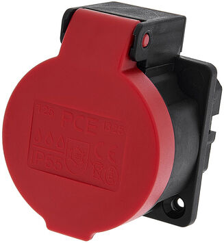 PCE 1325-0r Safety Socket Swiss Negro