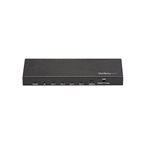 StarTech.com Répartiteur HDMI à 4 ports - 4K 60 Hz (ST124HD202) - Répartiteur vidéo/audio - 4 x HDMI - de bureau - Publicité