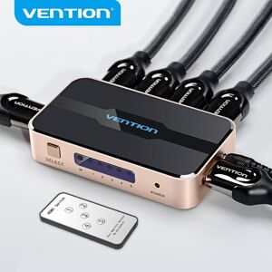 Répartiteur HDMI Vention 5 entrées 1 sortie commutateur HDMI 5x1 pour XBOX 360 PS4 TV 4K 5 en 1 sortie adaptateur de commutation HDMI