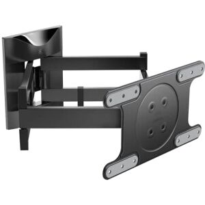 Support mural pivotant double pour TV de 32 à 85 pouces, 60 kg