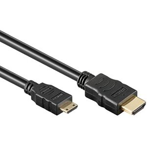 goobay Wentronic câble HDMI Haute Vitesse avec Ethernet (HDMI A mâle vers HDMI-connecteur C) 5 m (Import Allemagne) - Publicité