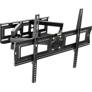 TecTake Support mural TV 32- 65 orientable et inclinable noir - Publicité