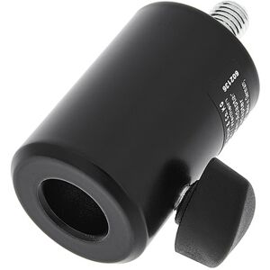 K&M 66370 Mini-TV-Spigot-Adapter Noir