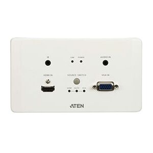 VE2812EUT plaque murale HDBaseT HDMI et VGA