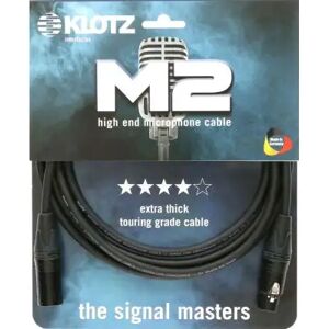 Klotz Cables pour Microphones/ M2 SUPERIOR MICROPHONE 5 M