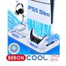 BEBONCOOL-Suporte de refrigeração para PS5  carregador controlador  estação de refrigeração para